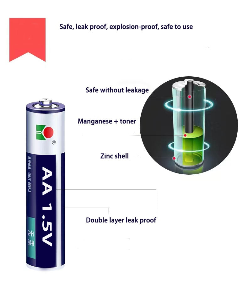 Bateria recarregável 1.5V AAA 8800mah