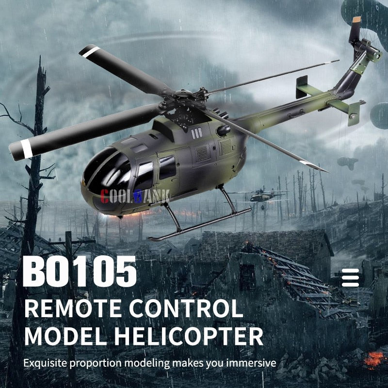 Helicóptero contole remoto BO105